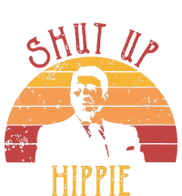 Funny Shut Up Hippie Ronald Regan Conservative Anti Liberal Vneck Sustainable Bucket Hat