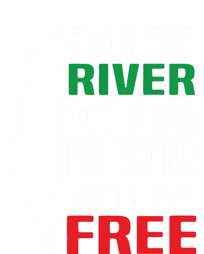 From The River To The Sea Palestine Will Be Free Premium T-Shirt