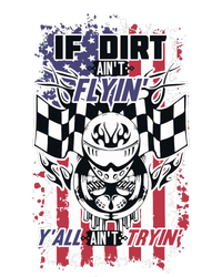 Patriotic Dirt Track Motocross & Stock Car Racing T-Shirt