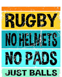 Retro Vintage Rugby Just Balls Players Fans T-Shirt