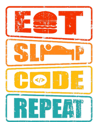 Eat Sleep Code Repeat Computer Science Programmer Gift Toddler T-Shirt