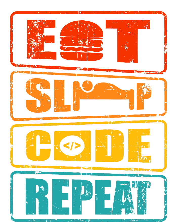 Eat Sleep Code Repeat Computer Science Programmer Gift Toddler T-Shirt