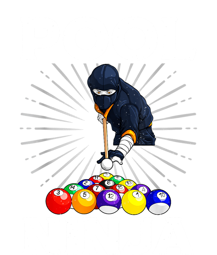 Cool Billiards Pool Player Ninja Billiard Best Gifts Funny Sport 25L Jumbo Tote