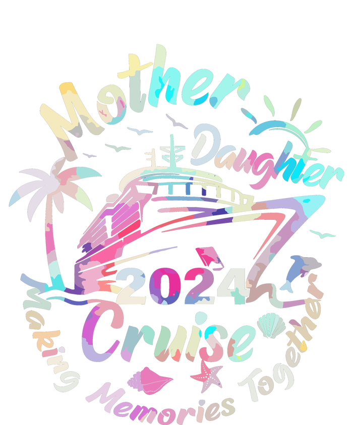 Cruise Mother Daughter Trip 2024 Funny Mom Daughter Vacation Snapback Five-Panel Rope Hat