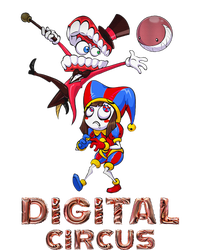 Digital Circus Pomni Funny Ragatha Jax DigitalCircus  Toddler Hoodie