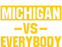 Michigan Football Team Everybody Womens Cotton Relaxed Long Sleeve T-Shirt