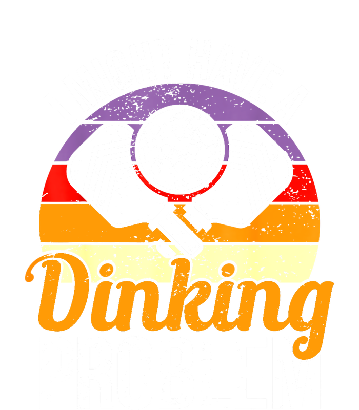 Vintage I Might Have A Drinking Problem Retro Pickleball Saying Gift T-Shirt