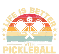 Vintage Life Is Better With Pickleball Cute Sport Gift T-Shirt