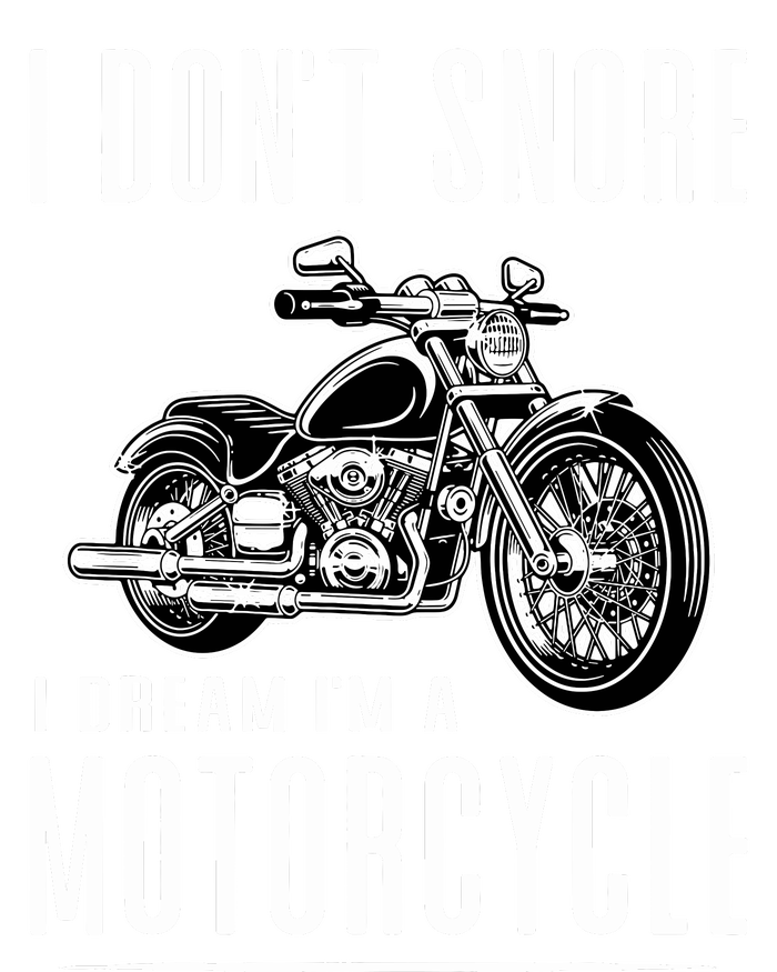 I DonT Snore I Dream IM A Motorcycle Youth Performance Sprint T-Shirt