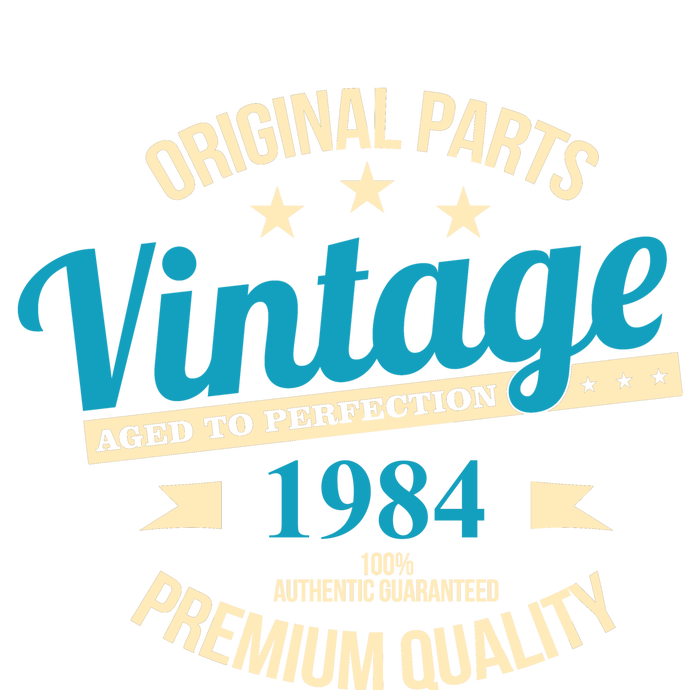 Original Parts Vintage 1984 40th Birthday Kids Hoodie