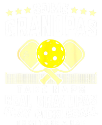 Pickleball Sport Grandpa Funny Pickleball Player Gift Flat Bill Trucker Hat