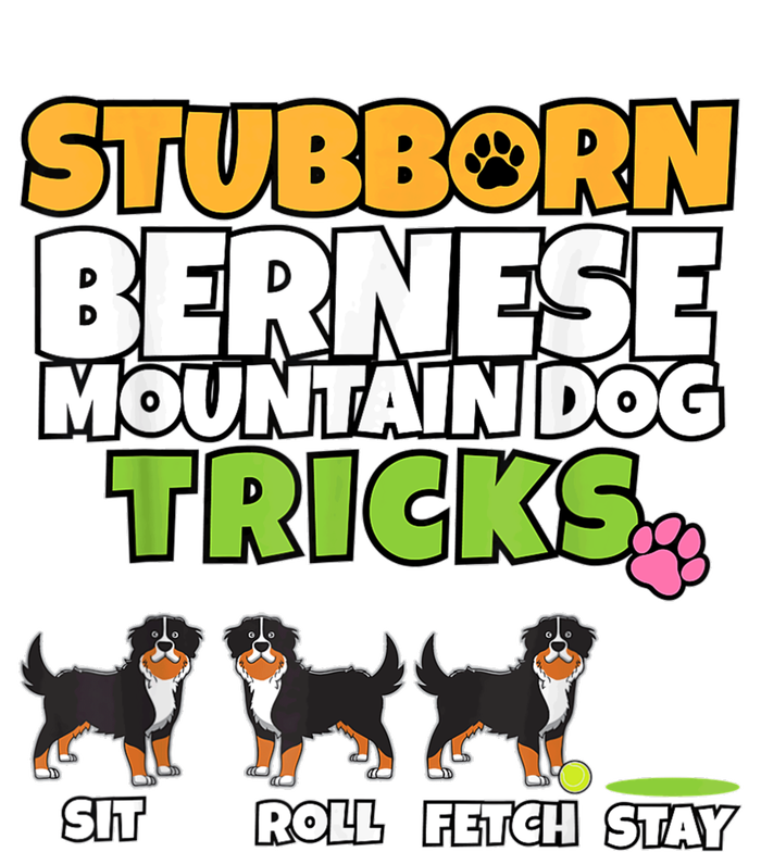 Stubborn Bernese Mountain Dog Tricks I Bernese Mountain Dog Kids Hoodie