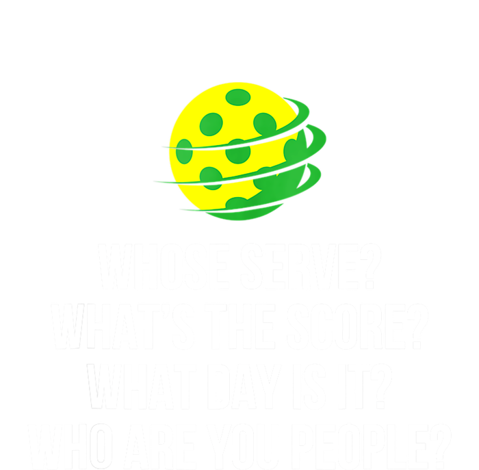 Cool Pickleball Whose Serve Whats The Score Funny Pickleballs Gift Women's Tri-Blend 3/4-Sleeve Raglan Shirt