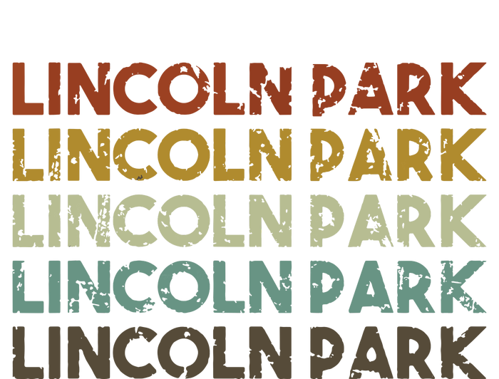 Lincoln Park Michigan Retro Vintage City T-Shirt