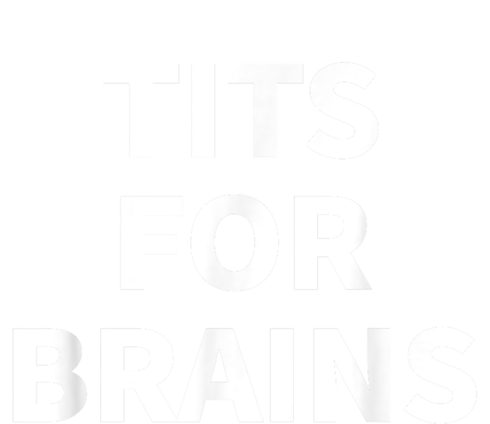 Funny Tits For Brains Sarcasm Saying Feminist Long Sleeve Pajama Set