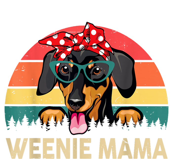 Vintage Dachshund Weenie Cute Mama Weiner Dog Mom Gift T-Shirt