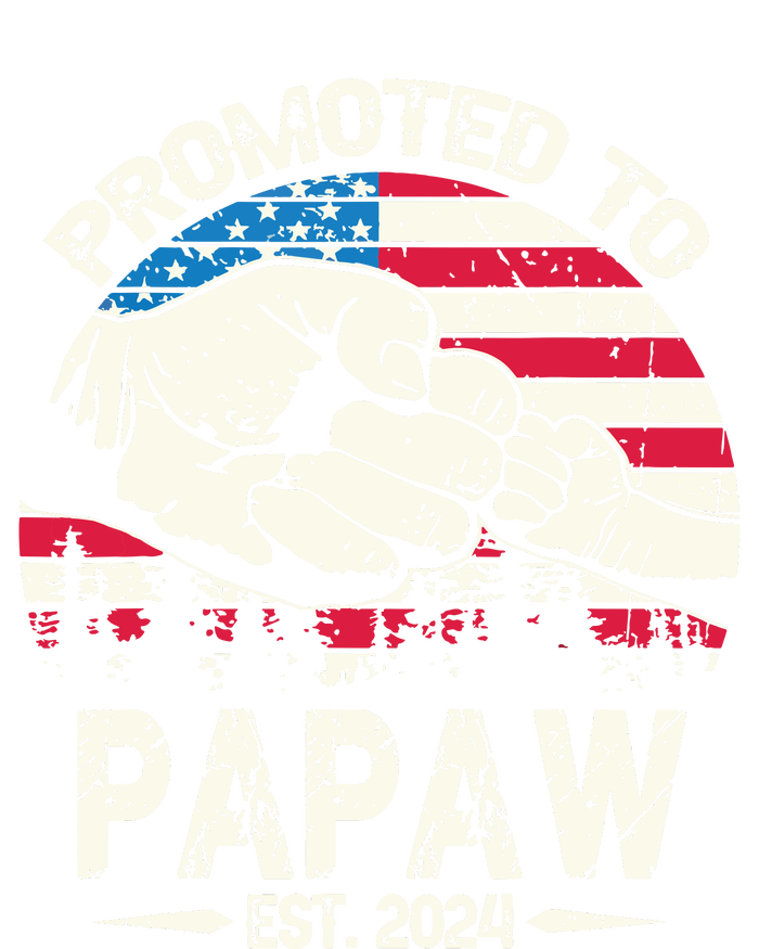 Promoted To Papaw 2024 Soon To Be Dad 2024 New Dad T-Shirt