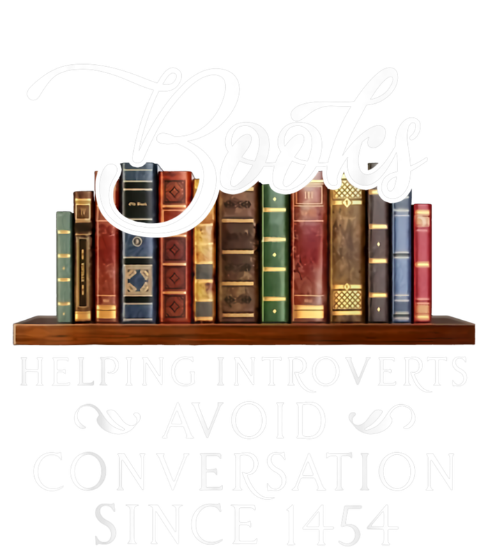 Books Helping Introverts Avoid Conversation Since 1454 Tote Bag