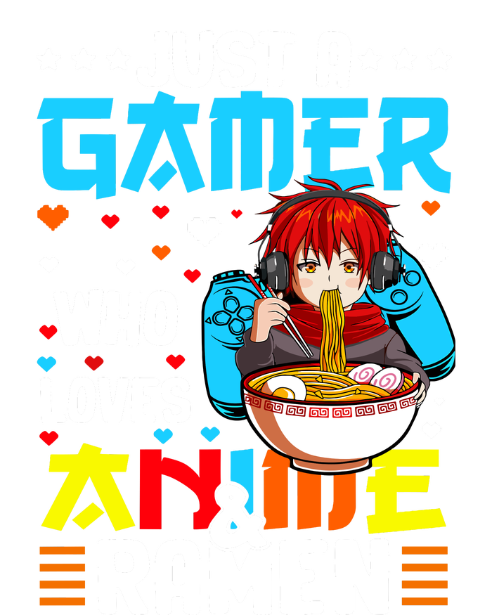 Just A Gamer Who Loves Anime And Ra Boy Cooling Performance Crew T-Shirt