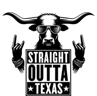 Cool Straight Outta Texas Long Horn Bull T-Shirt