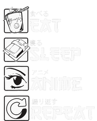 Eat Sleep Anime Repeat Manga T-Shirt