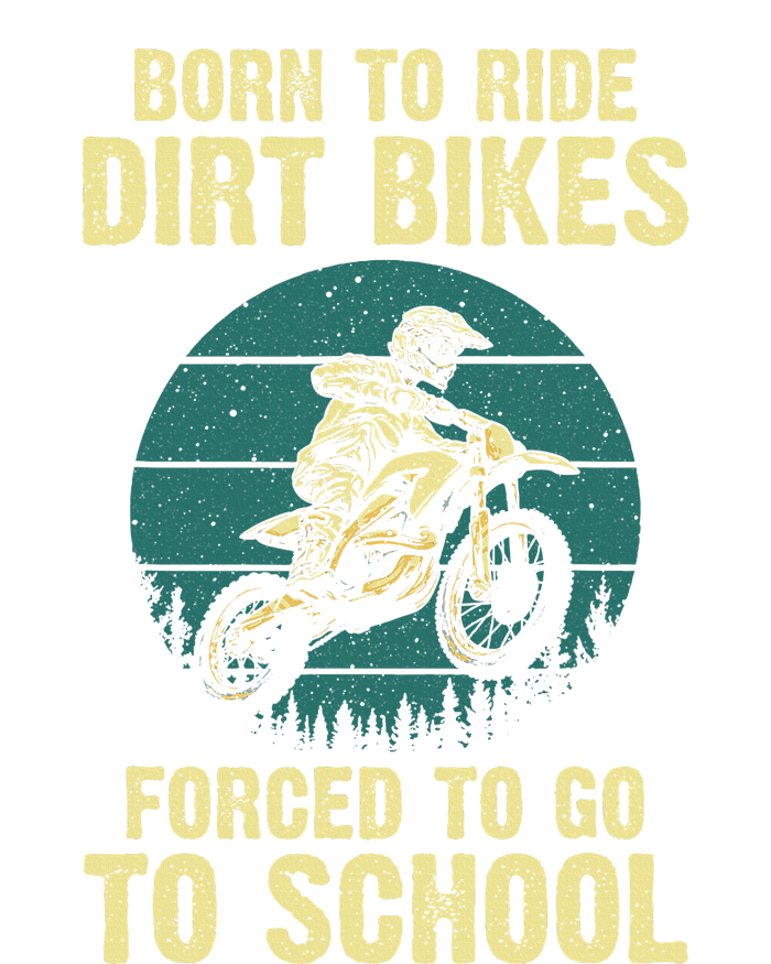 Cute Dirt Bike Art For Motorcycle Dirtbike Racing Tall Hoodie