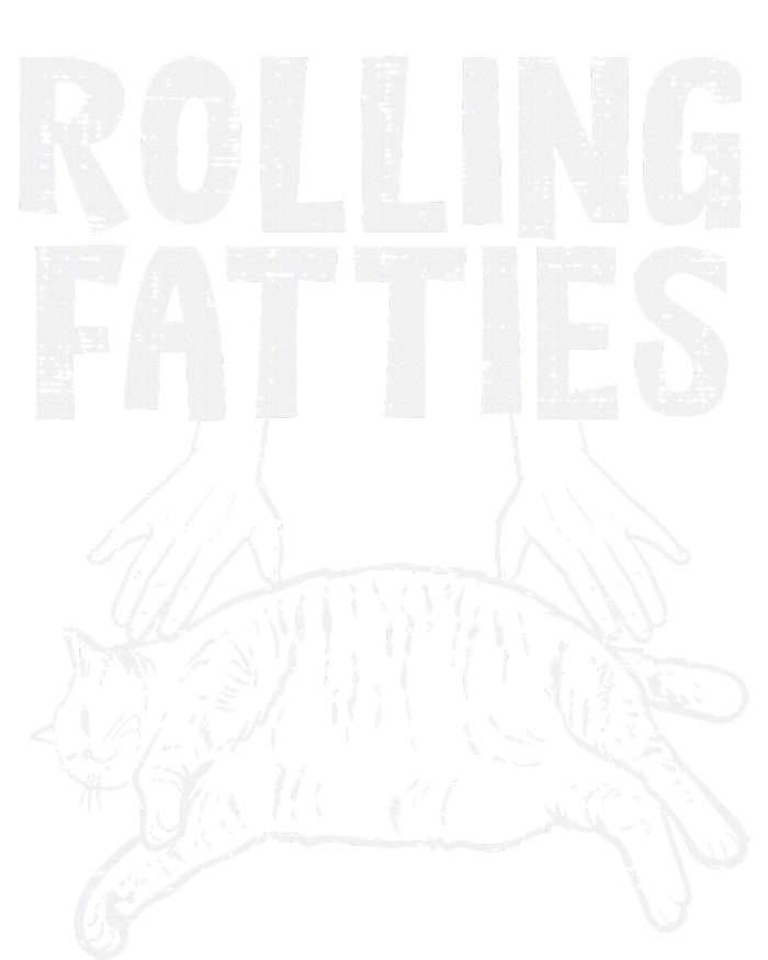 Rolling Fatties Cat Funny Fat Kitten Tall T-Shirt