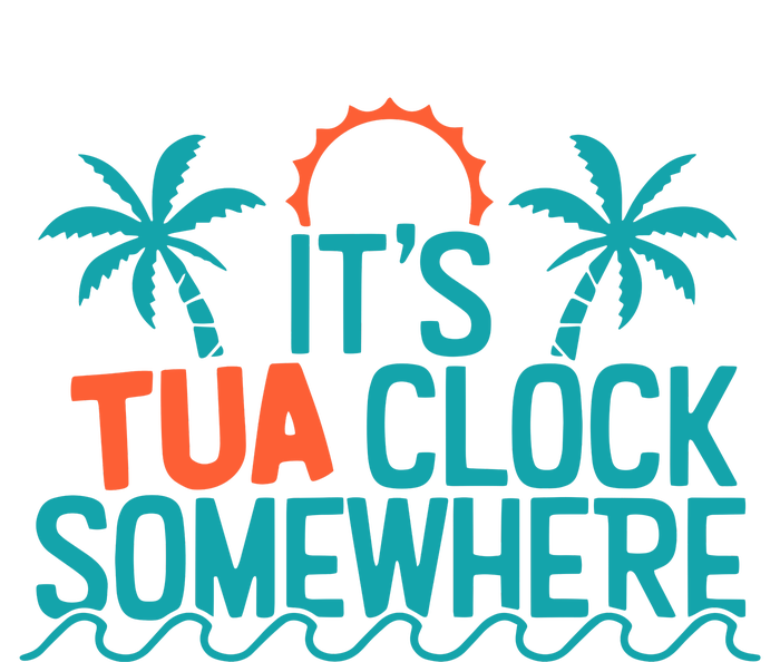 It’S Tua Clock Somewhere Sometimes Kids Long Sleeve Shirt