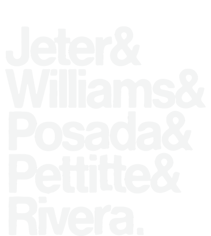 Jeter Williams Posada Pettitte Rivera Tall Sweatshirt