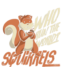 Who Run The World Squirrels Hidden President Squirrel Sustainable Bucket Hat