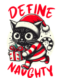 Define Naughty Funny Naughty Cat Christmas Poster