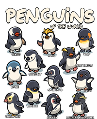 Penguin Penguins Animals Of The World Penguin Lovers V-Neck T-Shirt