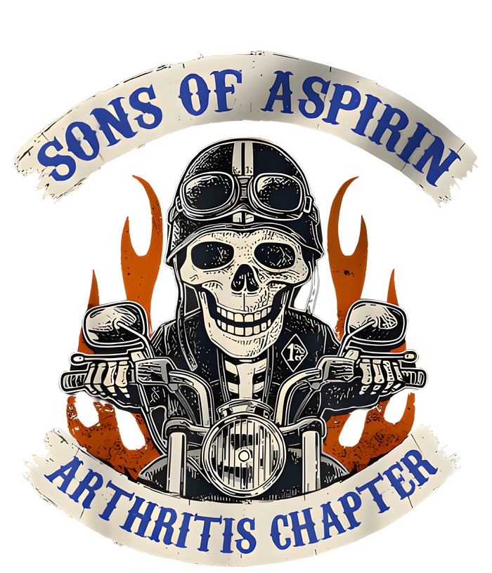 Sons Of Aspirin Arthritis Chapter Funny Biker T-Shirt