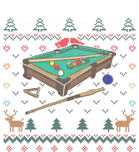 Billiards Ugly Christmas Sweater Ball Sports Player Gift T-Shirt