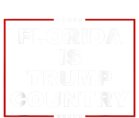 Florida Is Trump Country Take America Back 2024 Election Women's Racerback Cropped Tank