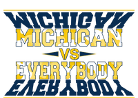 Michigan Versus Everybody Sports College Football Fan Tall Long Sleeve T-Shirt