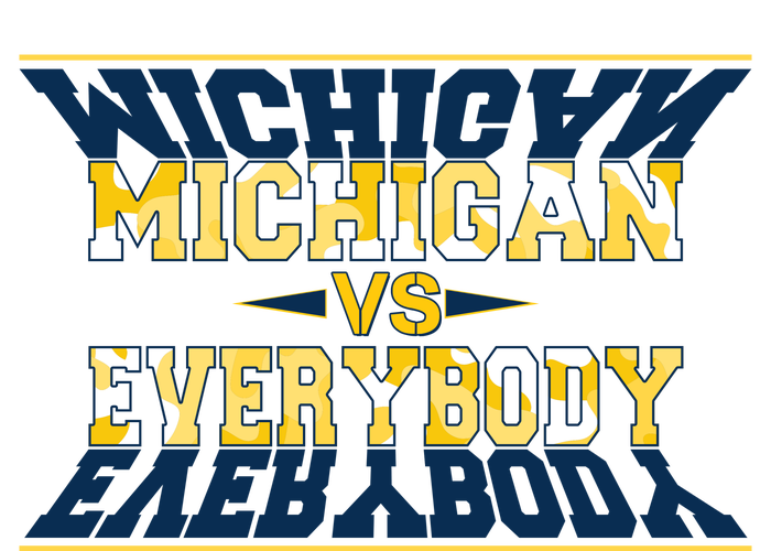 Michigan Versus Everybody Sports College Football Fan Tall Long Sleeve T-Shirt