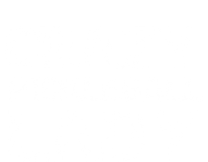 Funny Pickle Ball Quote Fun Crazy Pickleball Lady Gift Kids Hoodie