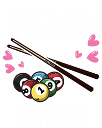 Funny Pool Billiard Lover Just A Who Loves Billiards Gift Softstyle Adult Sport Polo