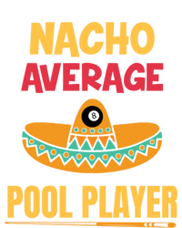 Nacho Average Pool Player Billiard Gift Ceramic Bell Ornament