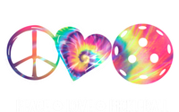 Peace Love Pickleball Funny Pickleball Tie Dye Great Gift Women's T-Shirt