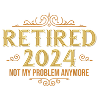 Retired 2024 Retirement For Women Funny Kids T-Shirt