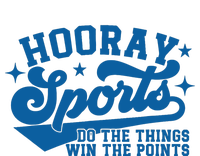 Hooray Sports do the things win the points Funny Blue sports Garment-Dyed Heavyweight T-Shirt