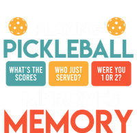 Playing Pickleball Improves Memory Pickleball Gift 16 in Basic Backpack