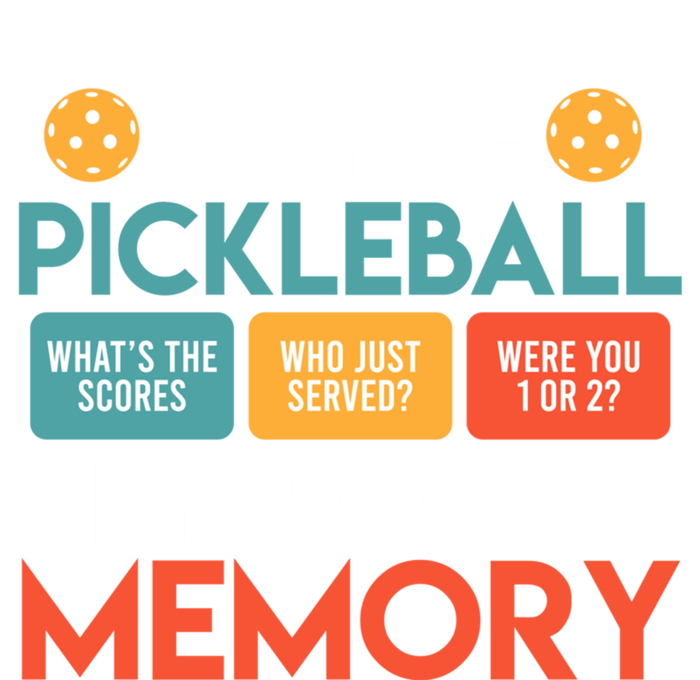 Playing Pickleball Improves Memory Pickleball Gift 16 in Basic Backpack