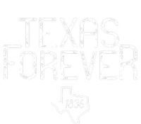 Texas Forever 1836 Aged Font Performance Long Sleeve Polo