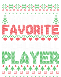 SantaS Favorite Pickleball Player Ugly Christmas Sweater Gift V-Neck T-Shirt