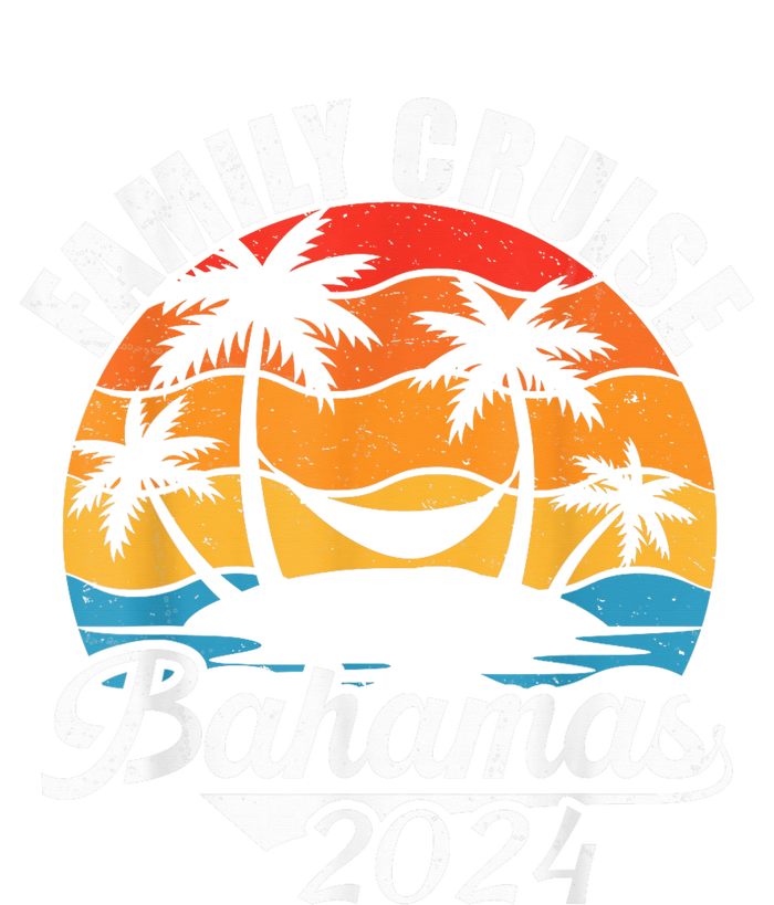 Family Cruise Bahamas 2024 Summer Matching Vacation 2024 7 Panel Mesh Trucker Snapback Hat