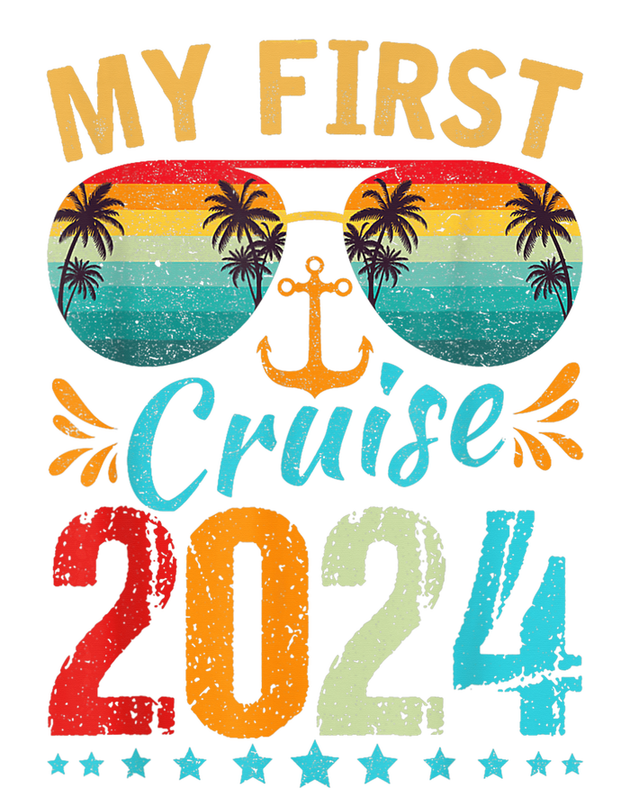 My First Cruise 2024 Tee Family Vacation Cruise Ship Travel T-Shirt