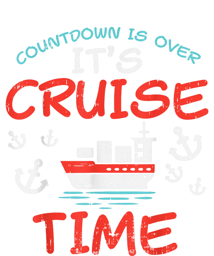 Countdown Over Cruise Time Ship Vacation Trip Cruising Gift Coaster